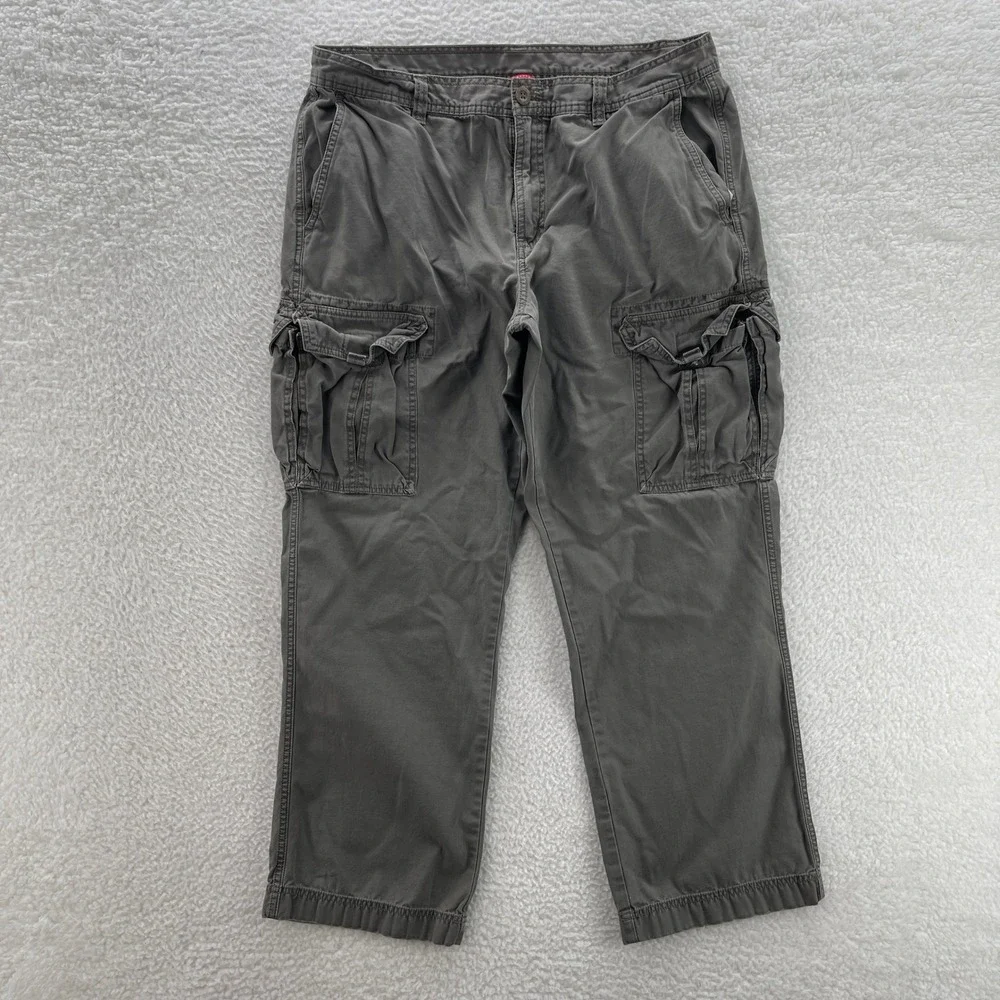 The North Face Cargo Pants Mens 38 Gray Regular Hiking Outdoor Gorpcore Camping